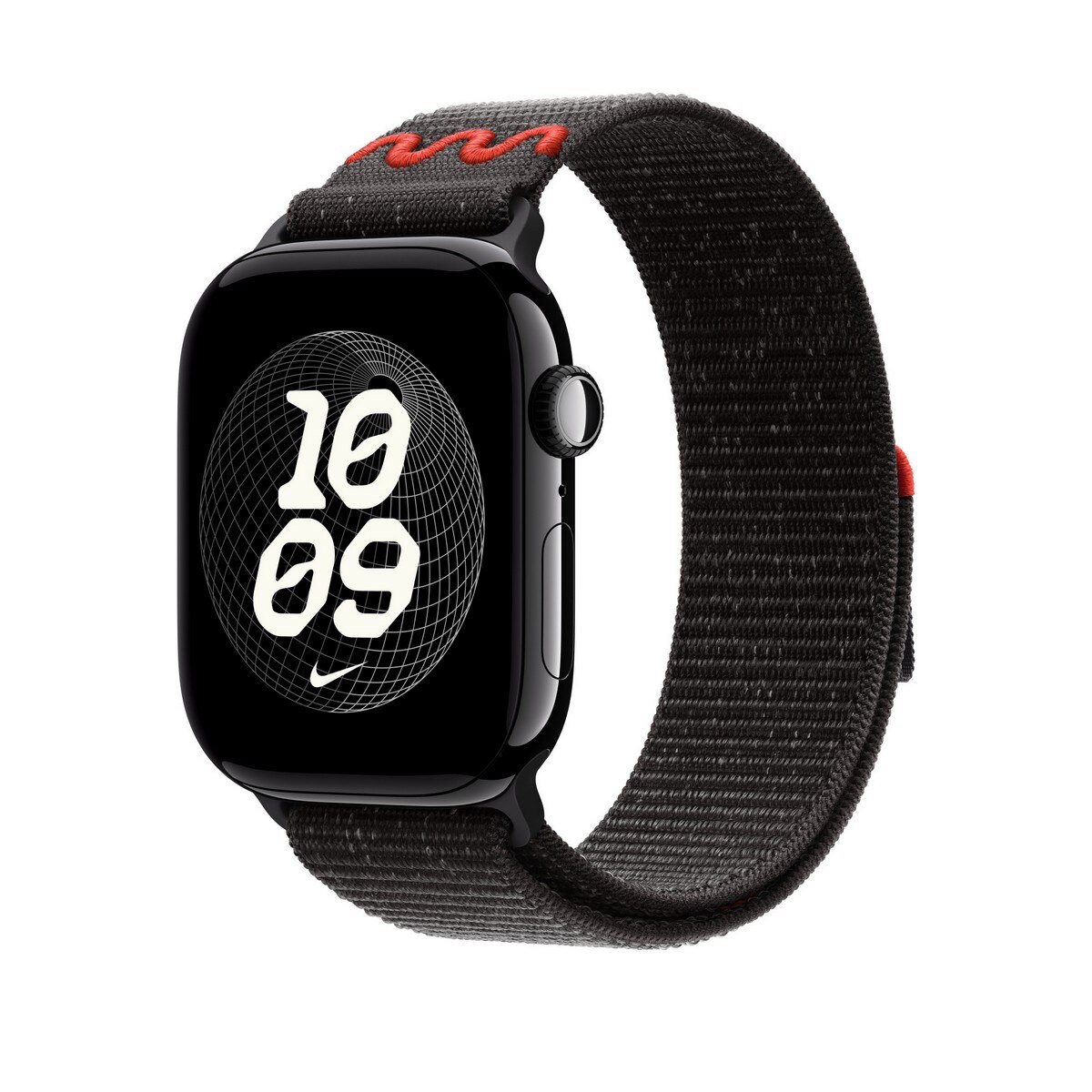 Bracelete Apple Loop Nike Sport de 46 mm - Preto Midnight Preto Noite-2
