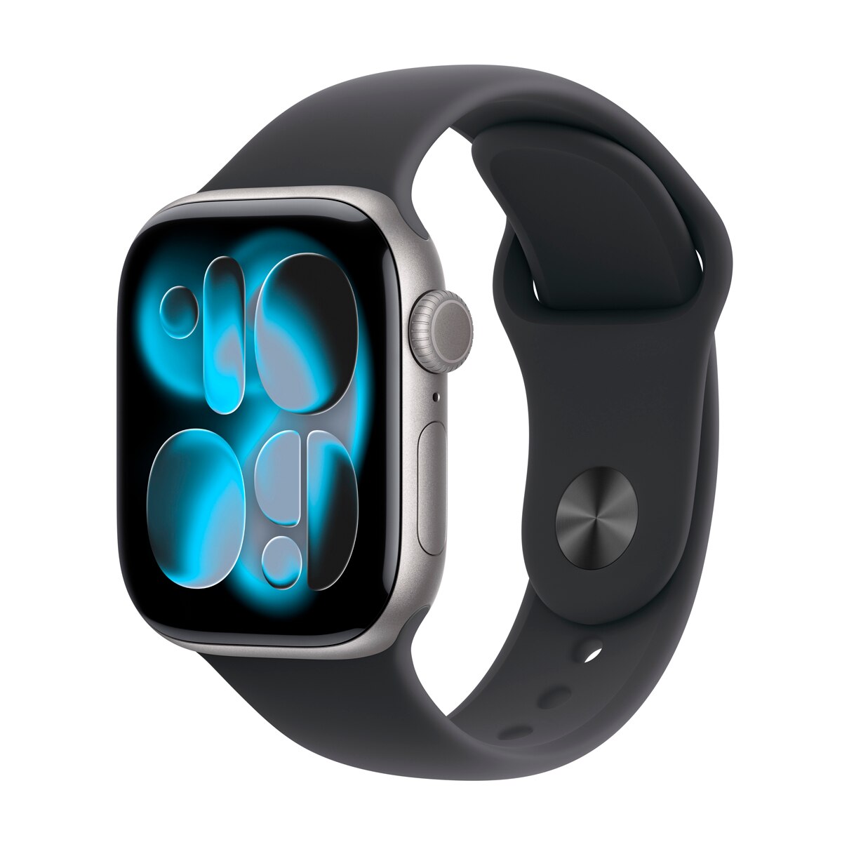 Apple Watch Series 11 GPS + Cellular 42mm Alumínio Space Grey com Bracelete Desportiva Preto (M/L) Alumínio Cinzento Espacial-1
