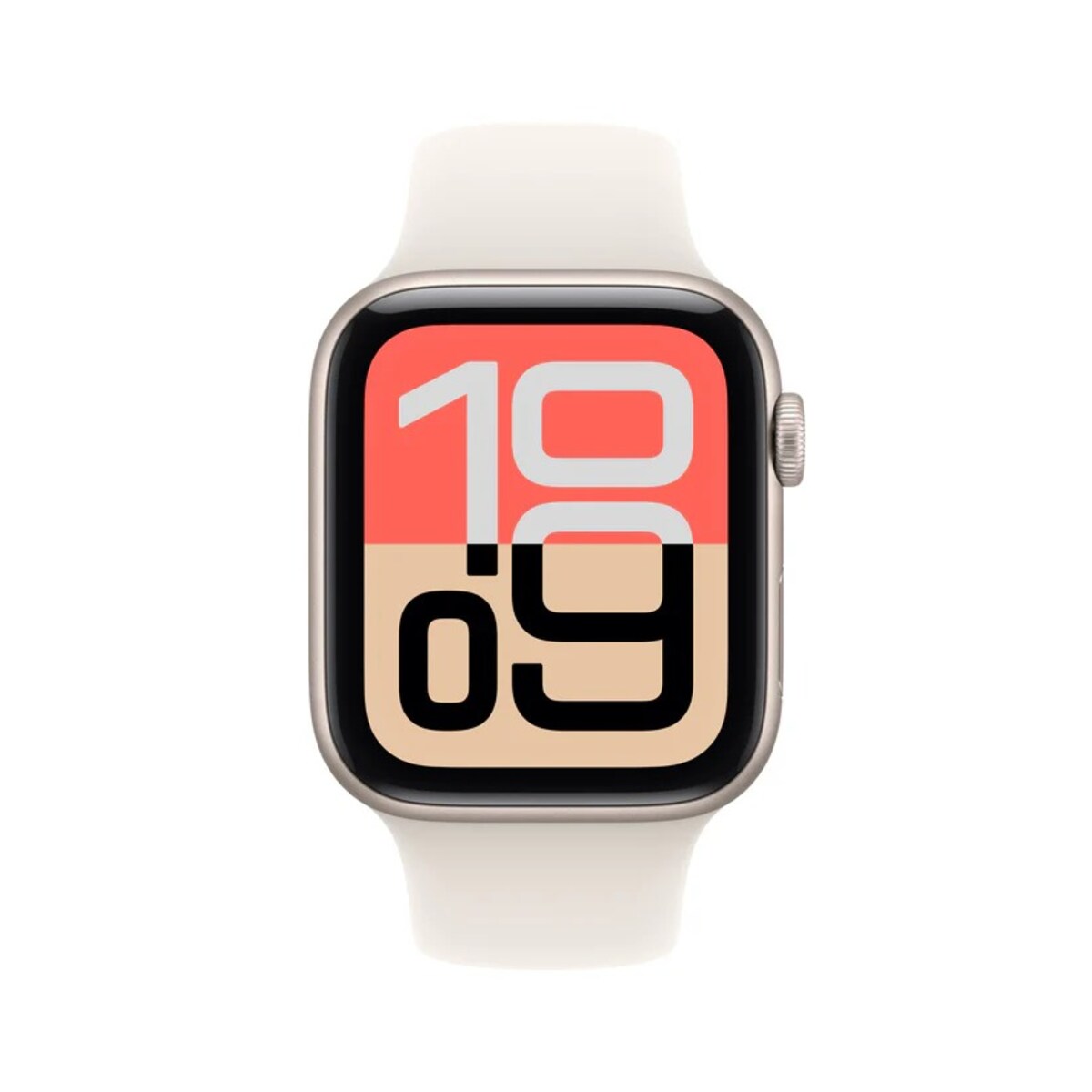 Apple Watch SE 3 GPS 40mm Alumínio Branco Starlight com Bracelete Desportiva Branco Starlight (S/M) Alumínio Branco Estrela-2