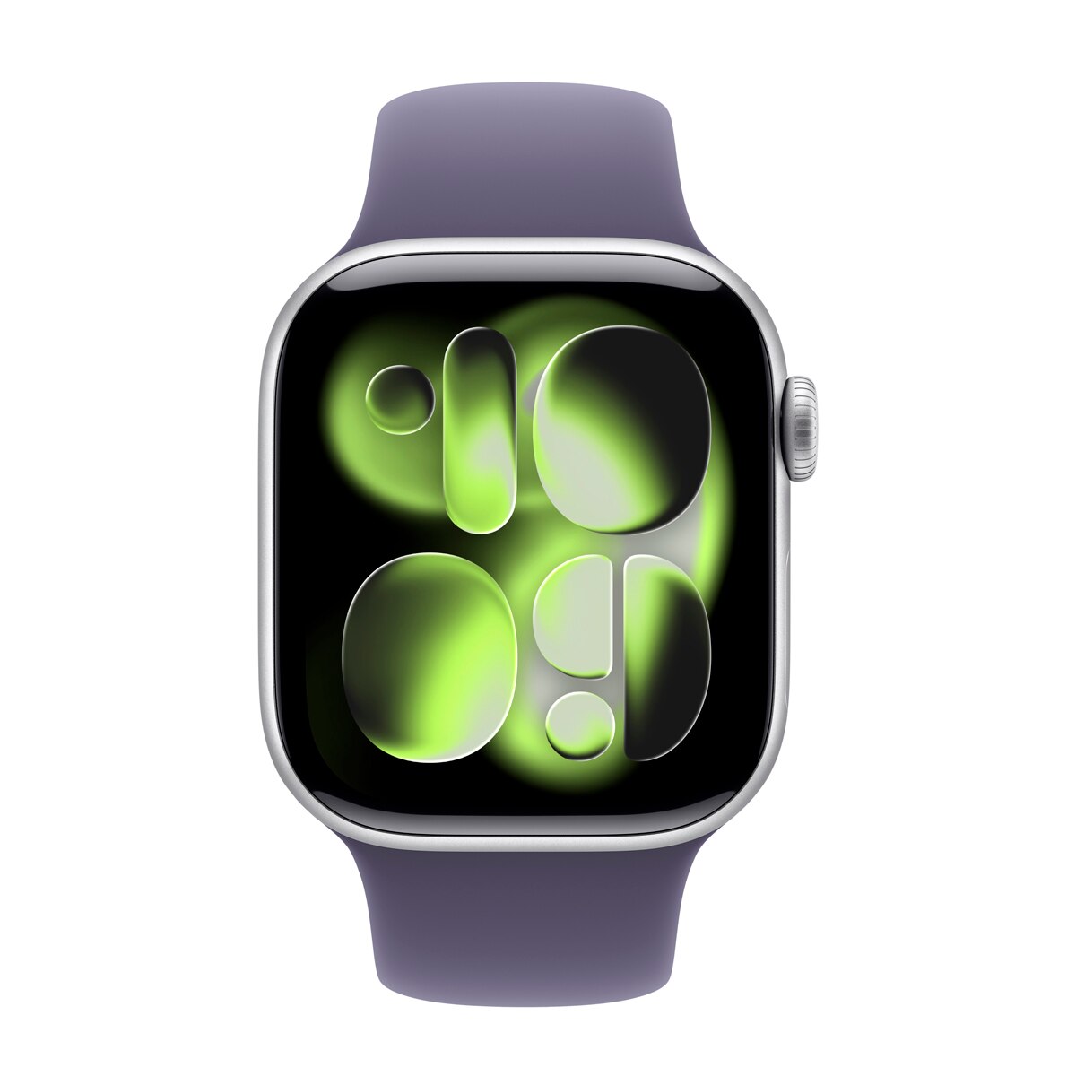 Apple Watch Series 11 GPS + Cellular 42mm Alumínio Prateado com Bracelete Desportiva Lilás (S/M) Alumínio Prateado-3