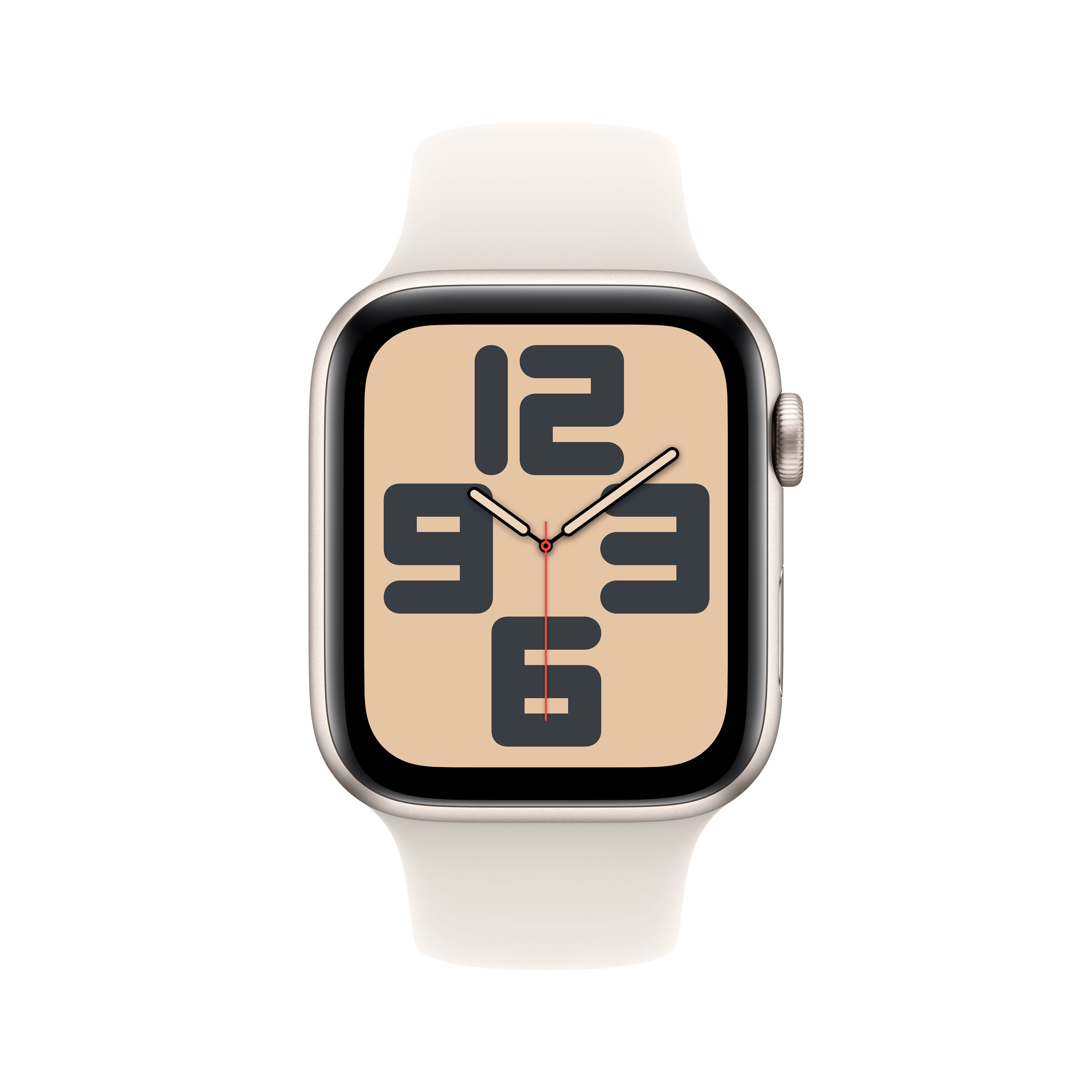 Apple Watch SE GPS 44mm - Alumínio com Bracelete Desportiva Star White (Tam. M/L) Branco estrela-2