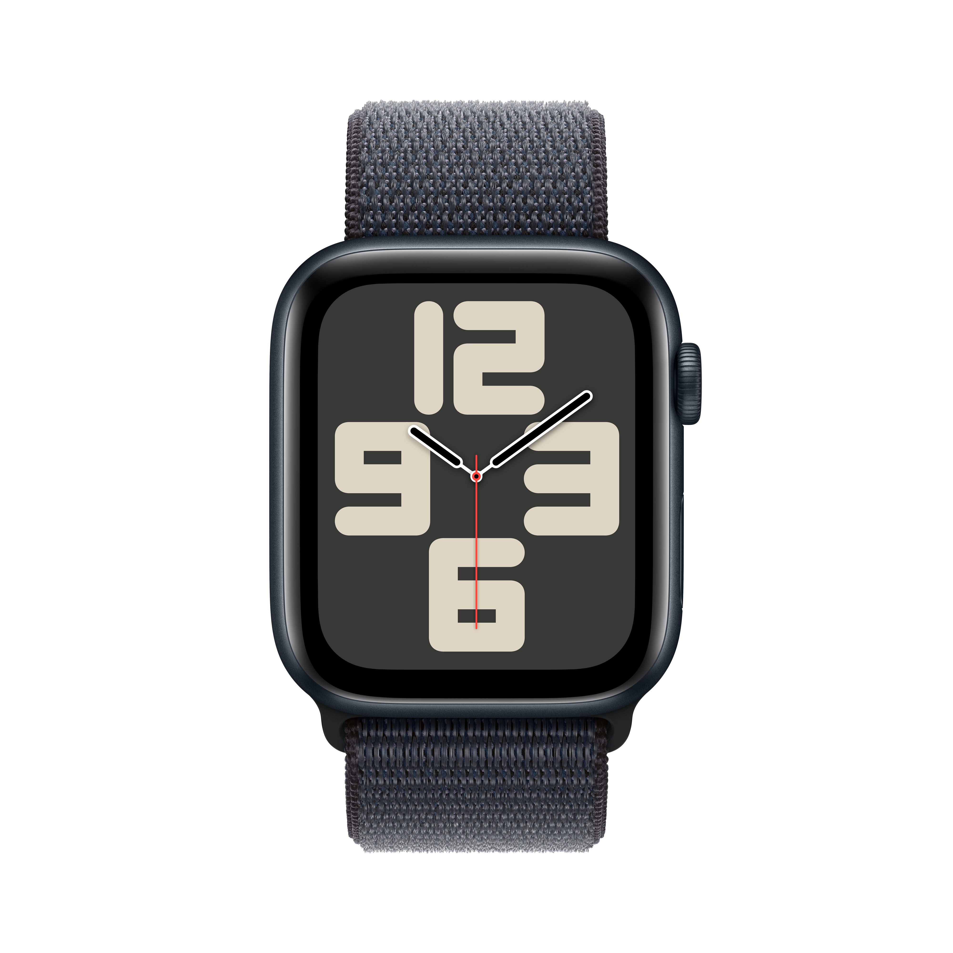 Apple Watch SE GPS + Cellular 44mm- Alumínio Midnight com Bracelete Desportiva Loop Ink Meia-noite-2