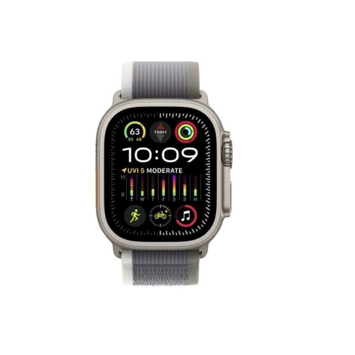 Apple Watch Ultra 2 GPS + Cellular 49mm Titânio c/ Loop Trail Verde/Cinza - Small/Medium 2