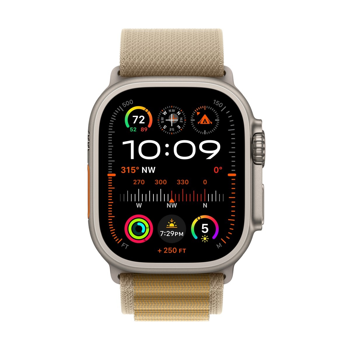 Apple Watch Ultra 2 - Titânio Natural com Bracelete Alpine Loop Tan (Tam. L) 2