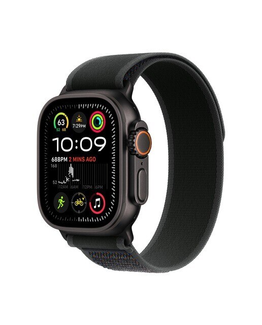 Imagem 0 de Apple Watch Ultra 2 - Titânio Black com Bracelete Black Trail Loop (Tam. M/L)
