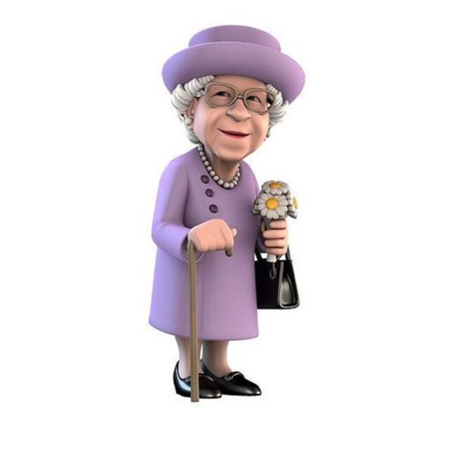 Imagem 0 de Figura Minix Queen Elizabeth II