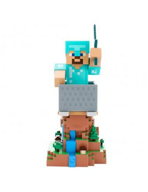 Imagem 0 de Cable Guys: Minecraft Steve Diamond Armour