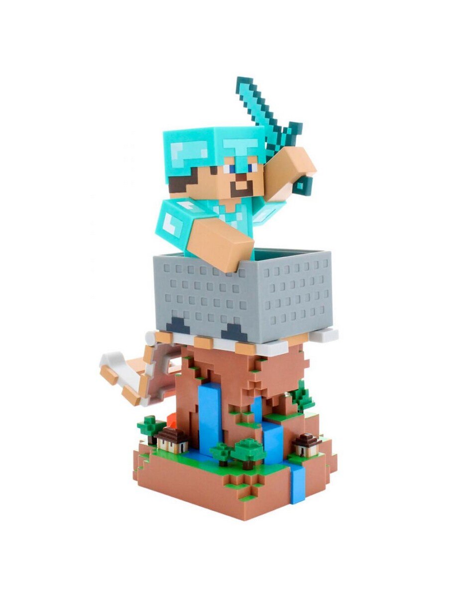 Cable Guys: Minecraft Steve Diamond Armour 2