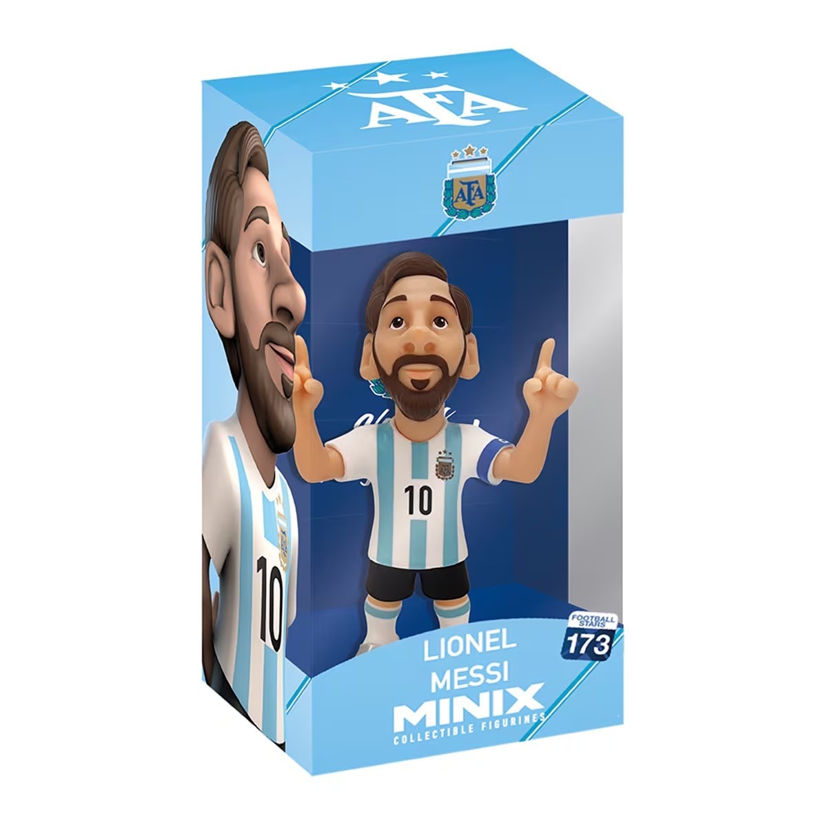 Imagem 0 de Football Stars 173 Figura PVC 12 cm - Messi 10