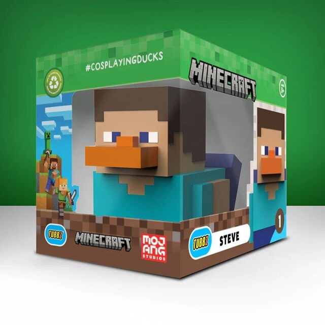 Imagem 0 de pato minecraft tubbz steve