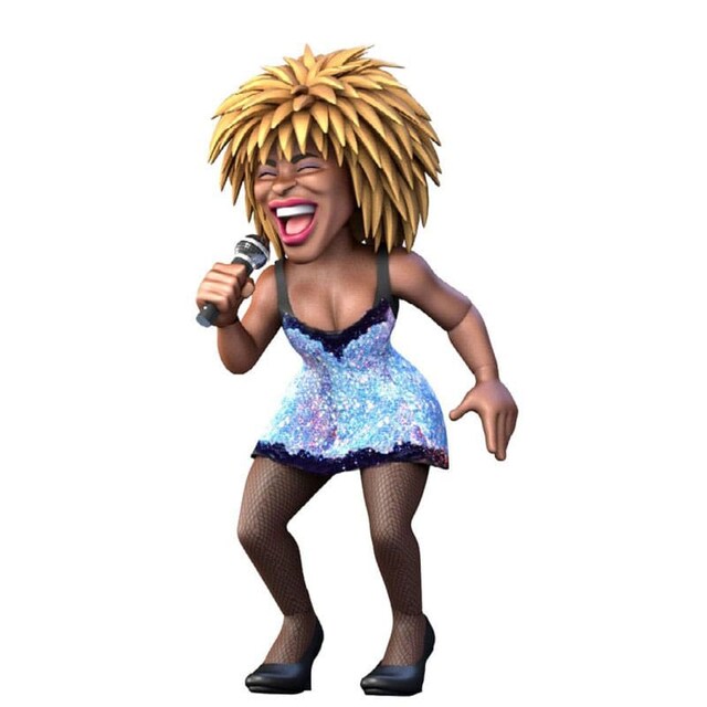 Imagem 0 de Figura Minix Tina Turner - 12cm