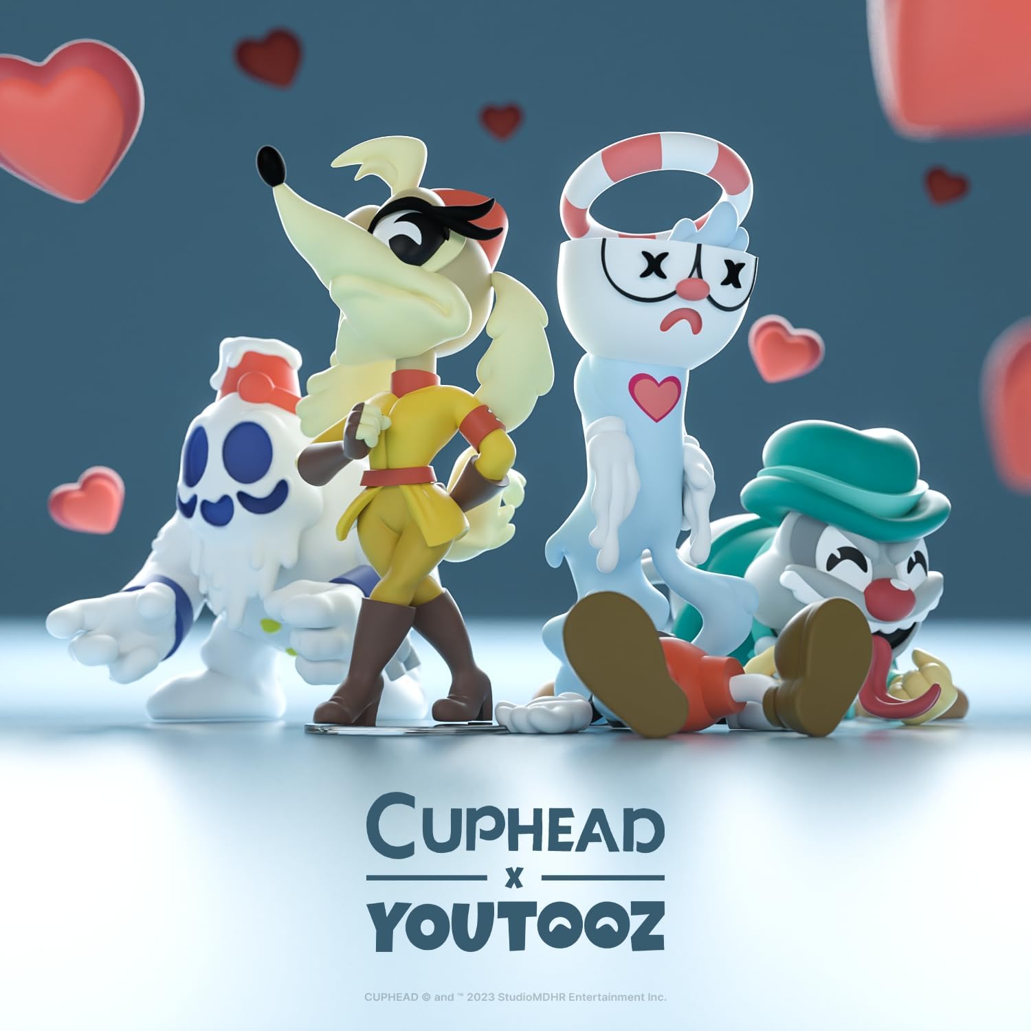 Cuphead Youtooz Vinyl Figure Ghost Of Cuphead 7