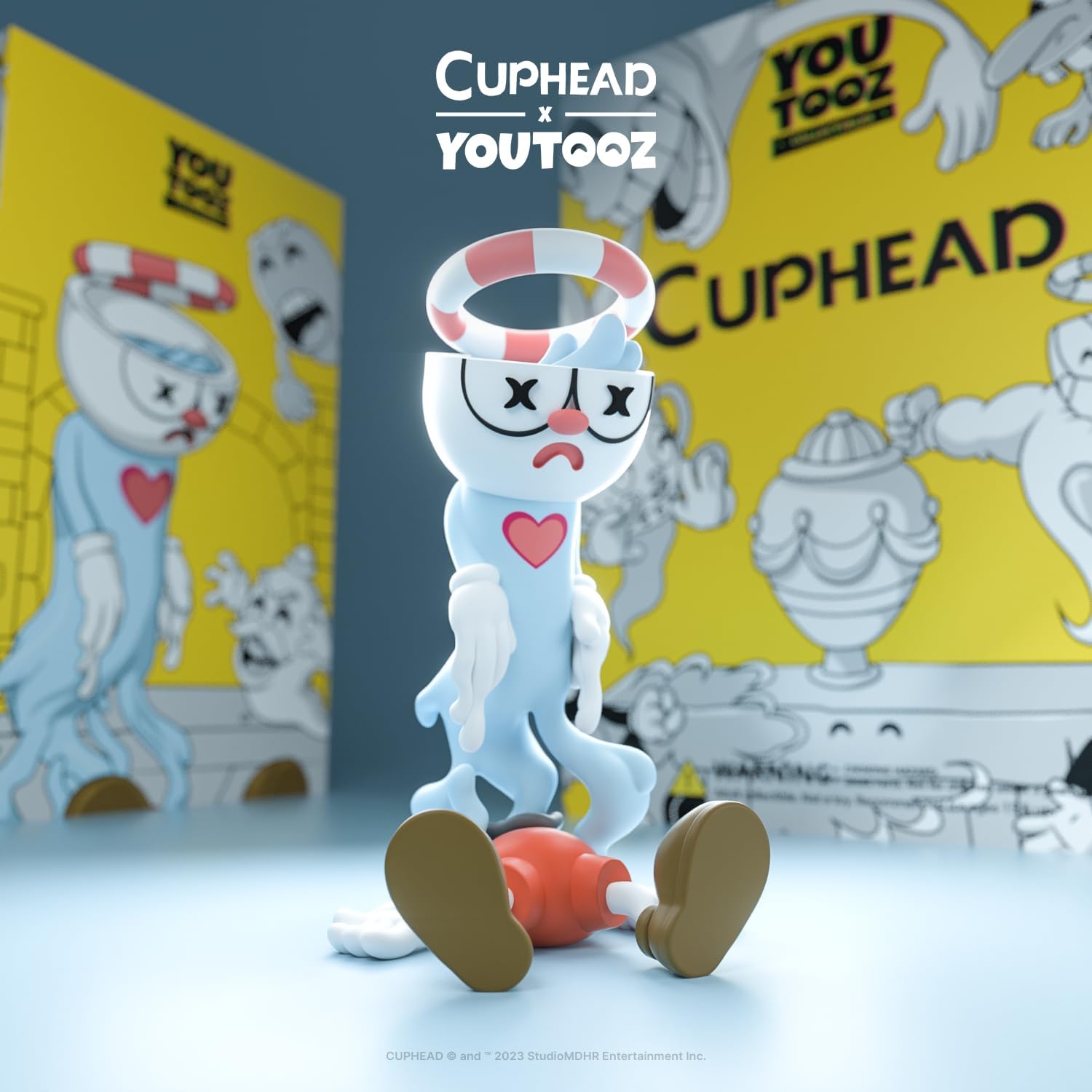 Cuphead Youtooz Vinyl Figure Ghost Of Cuphead 8