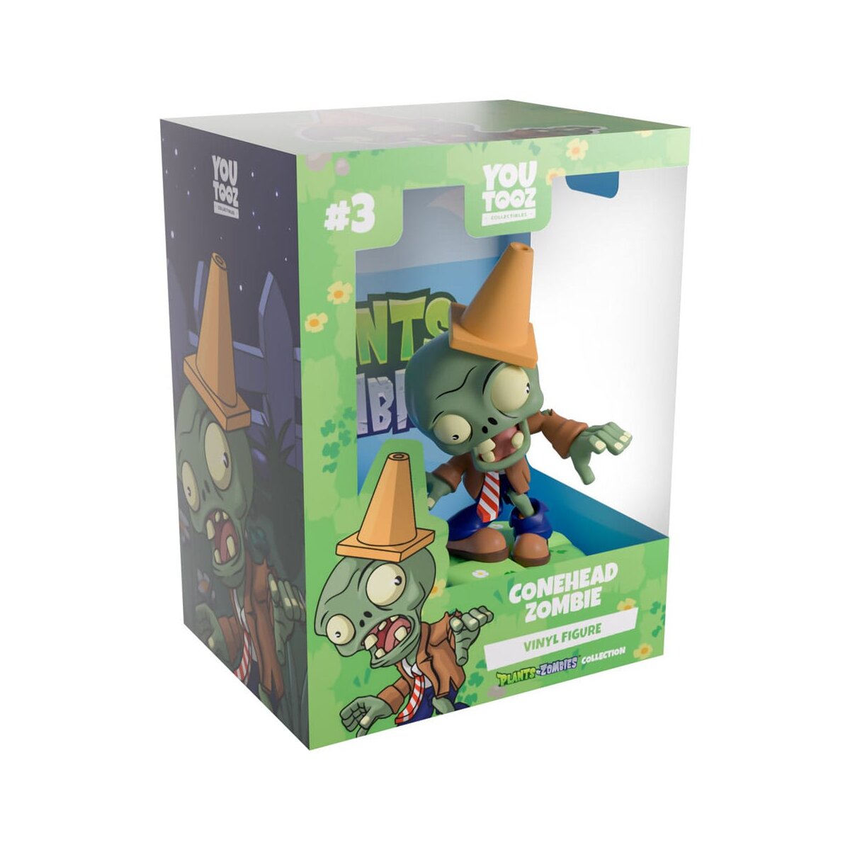 Figura Conehead Zombie - Plants vs. Zombies 10