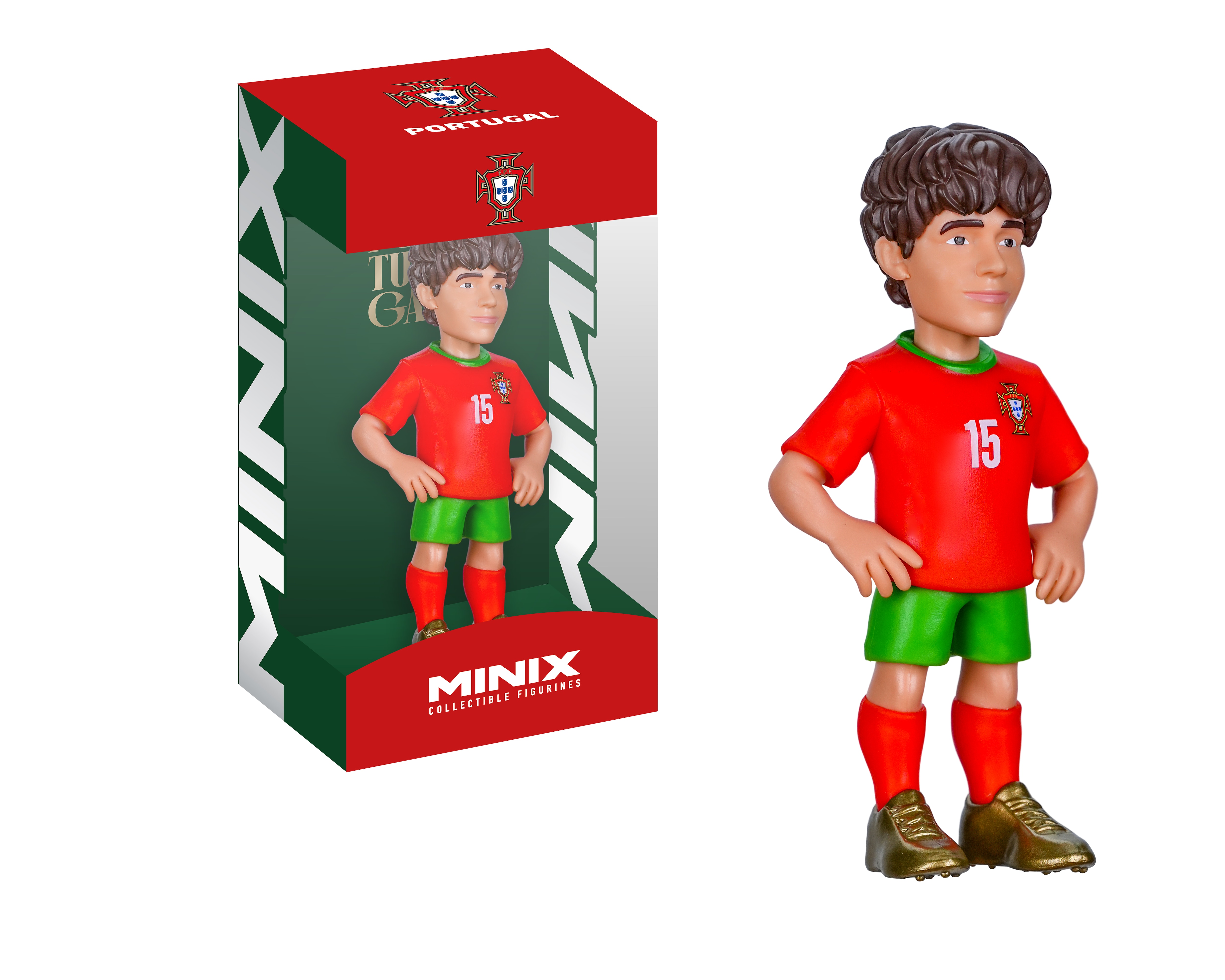 Imagem 0 de Figura Football Stars World Cup -Portugal-Bruno Fernandes -7CM