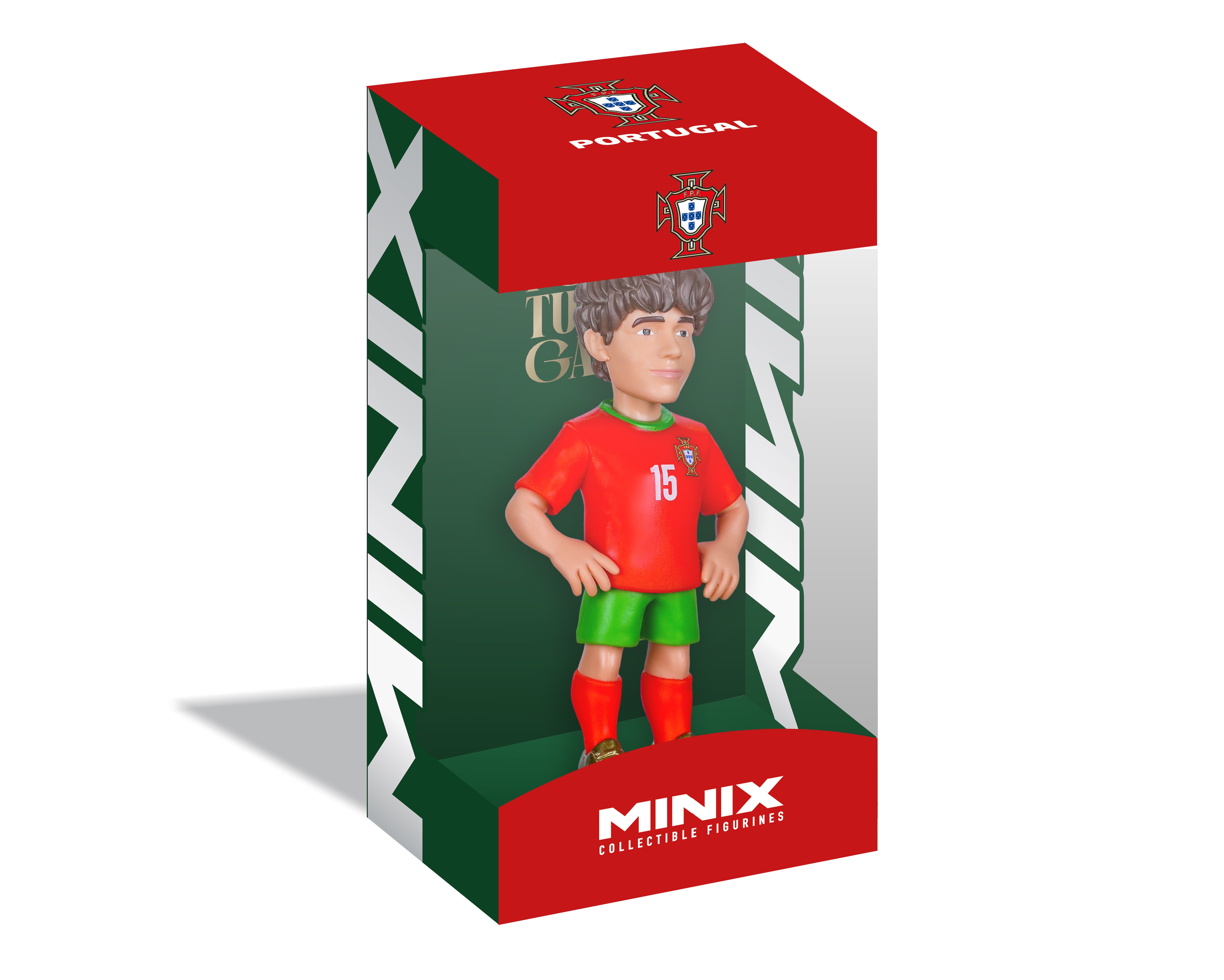 Figura Football Stars World Cup -Portugal-Bruno Fernandes -7CM 2