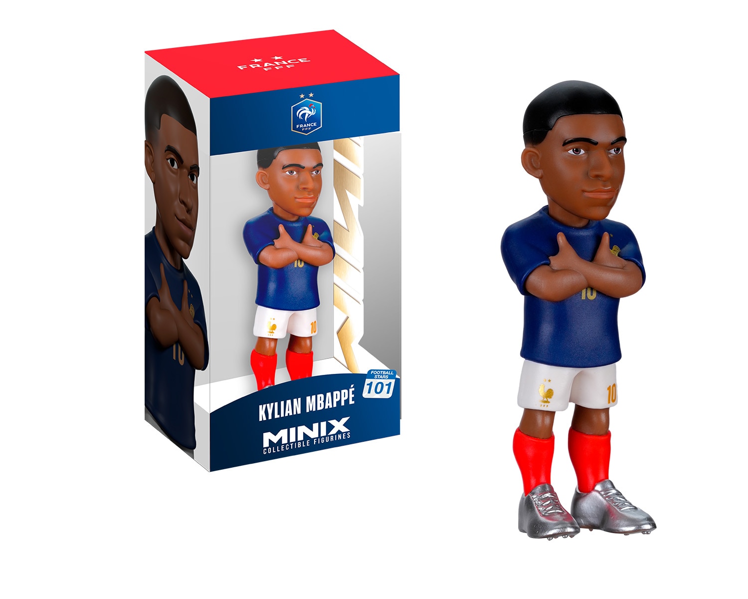 Imagem 0 de Figura Football Stars World Cup- França - Mbappé -12cm