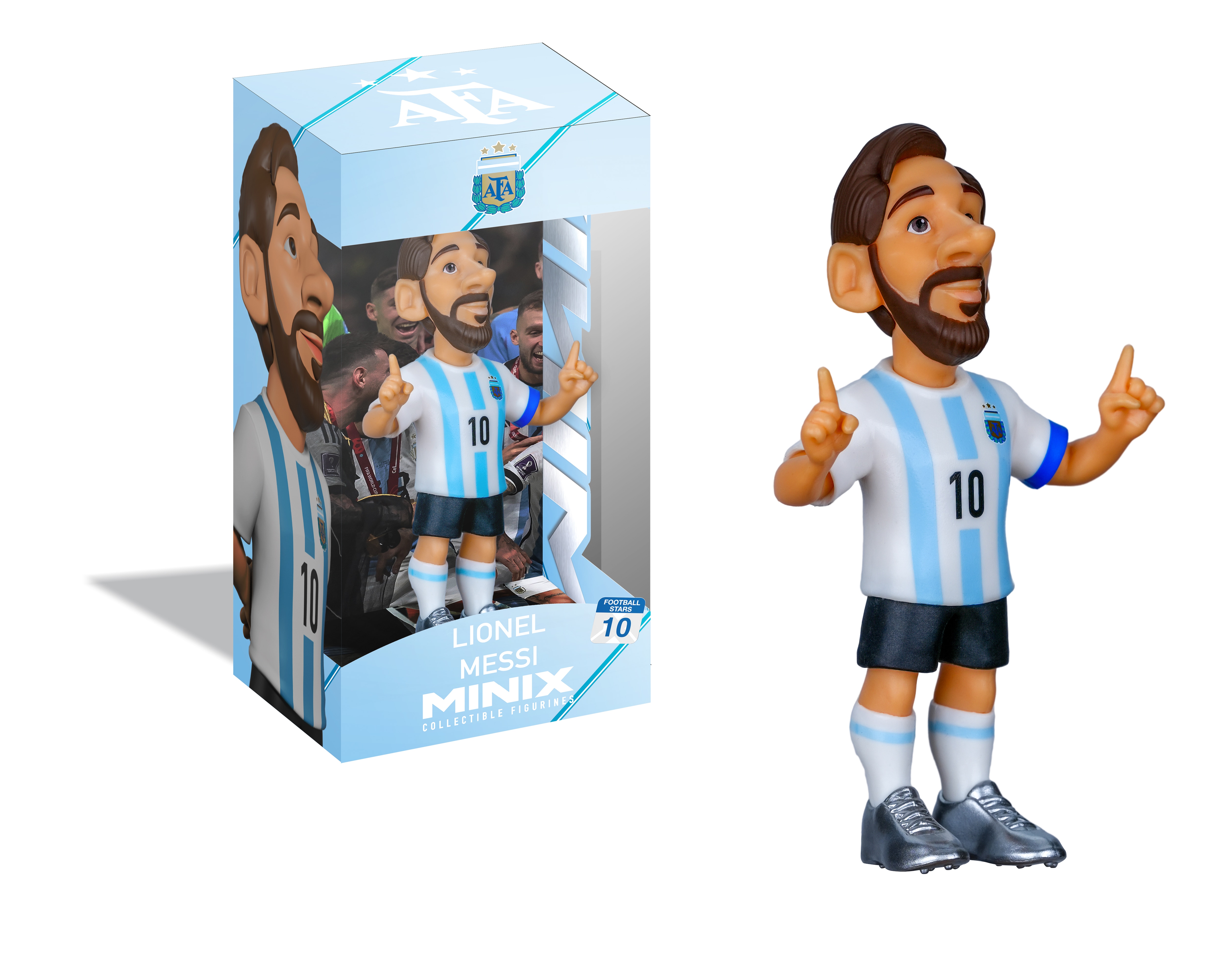 Imagem 0 de Figura Football Stars World Cup- Argentina- Messi - 12cm