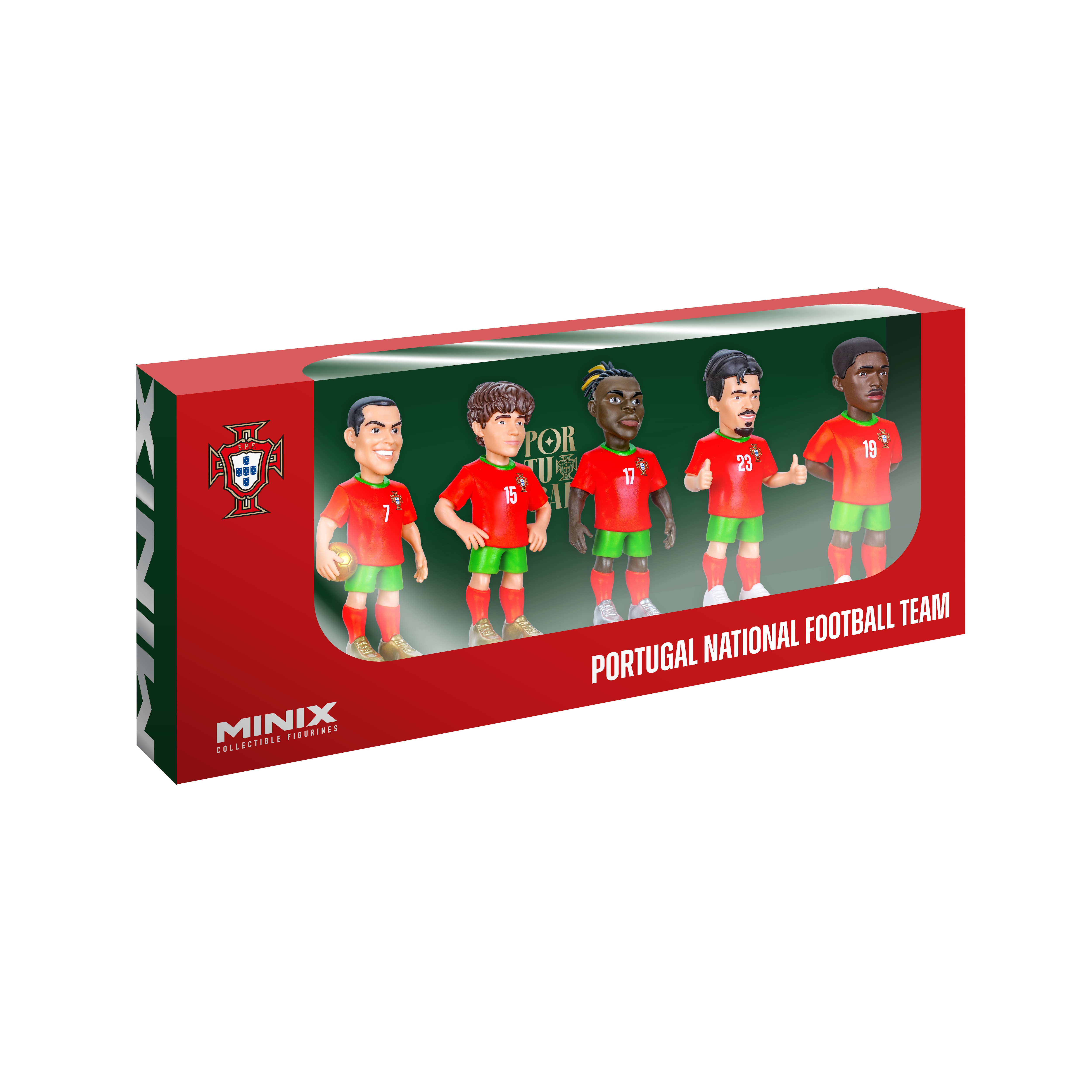 Imagem 0 de Football Stars World Cup-Portugal- 5 Figuras 7cm