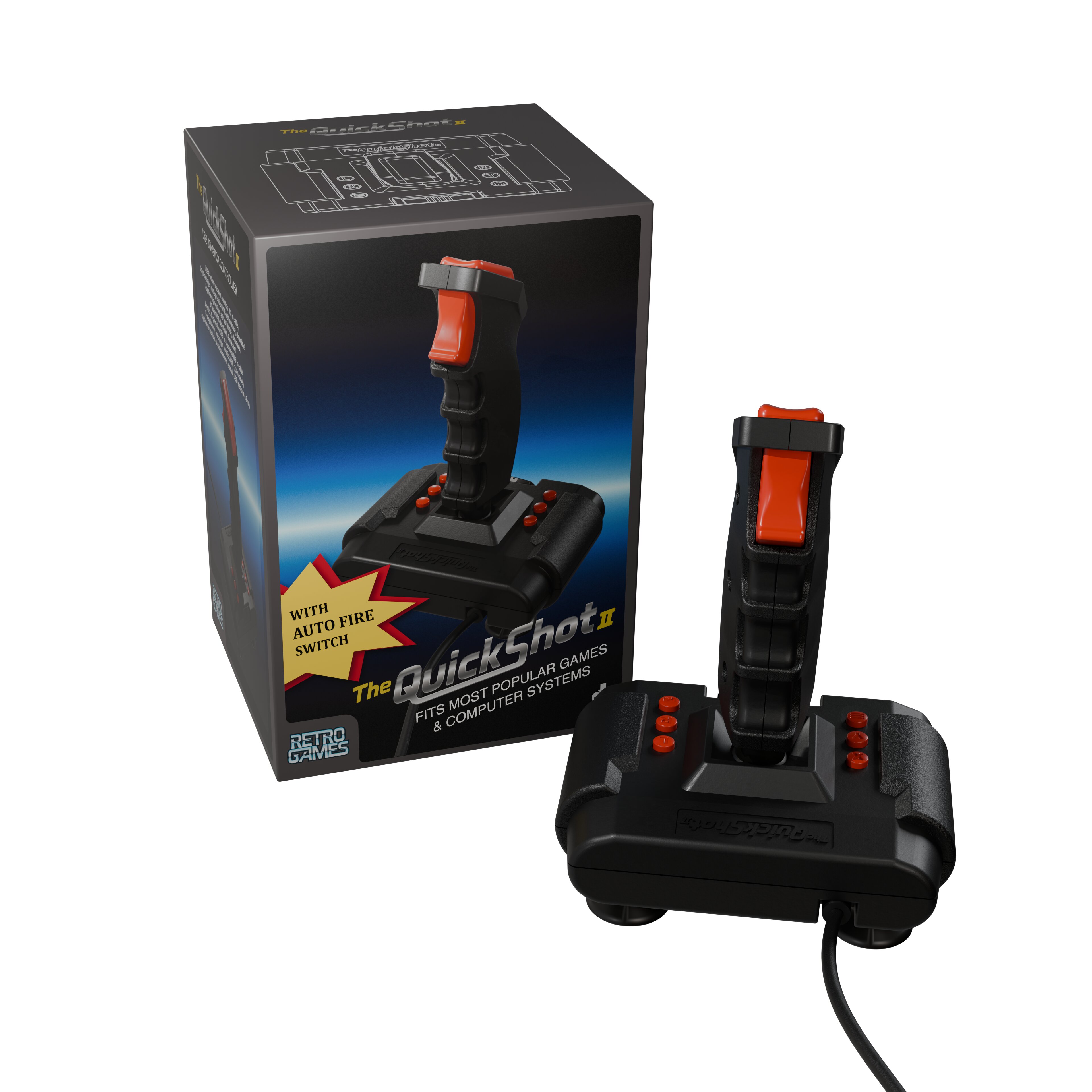 Imagem 0 de Joystick  The Quickshot II