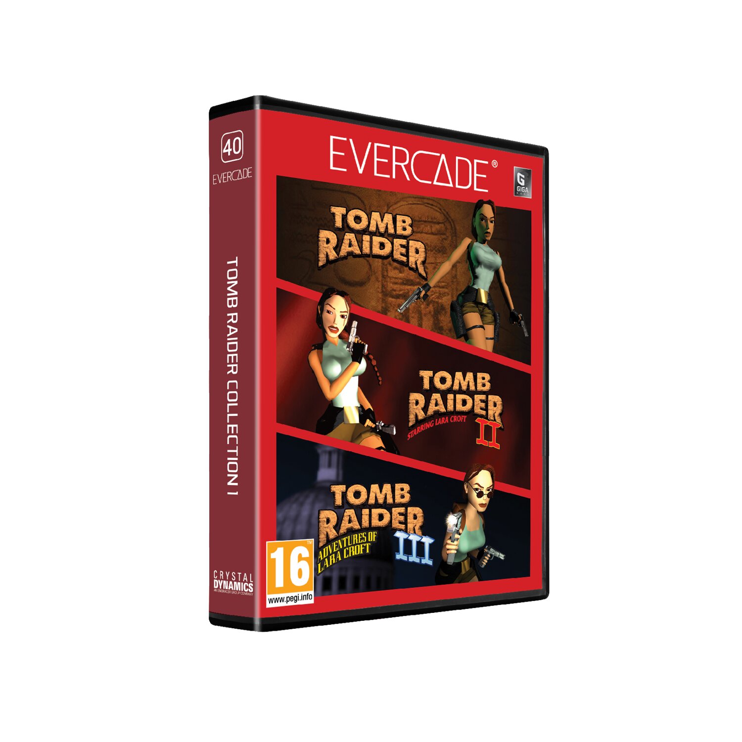 Imagem 0 de Cartucho Blaze Evercade Tomb Raider - Collection 1