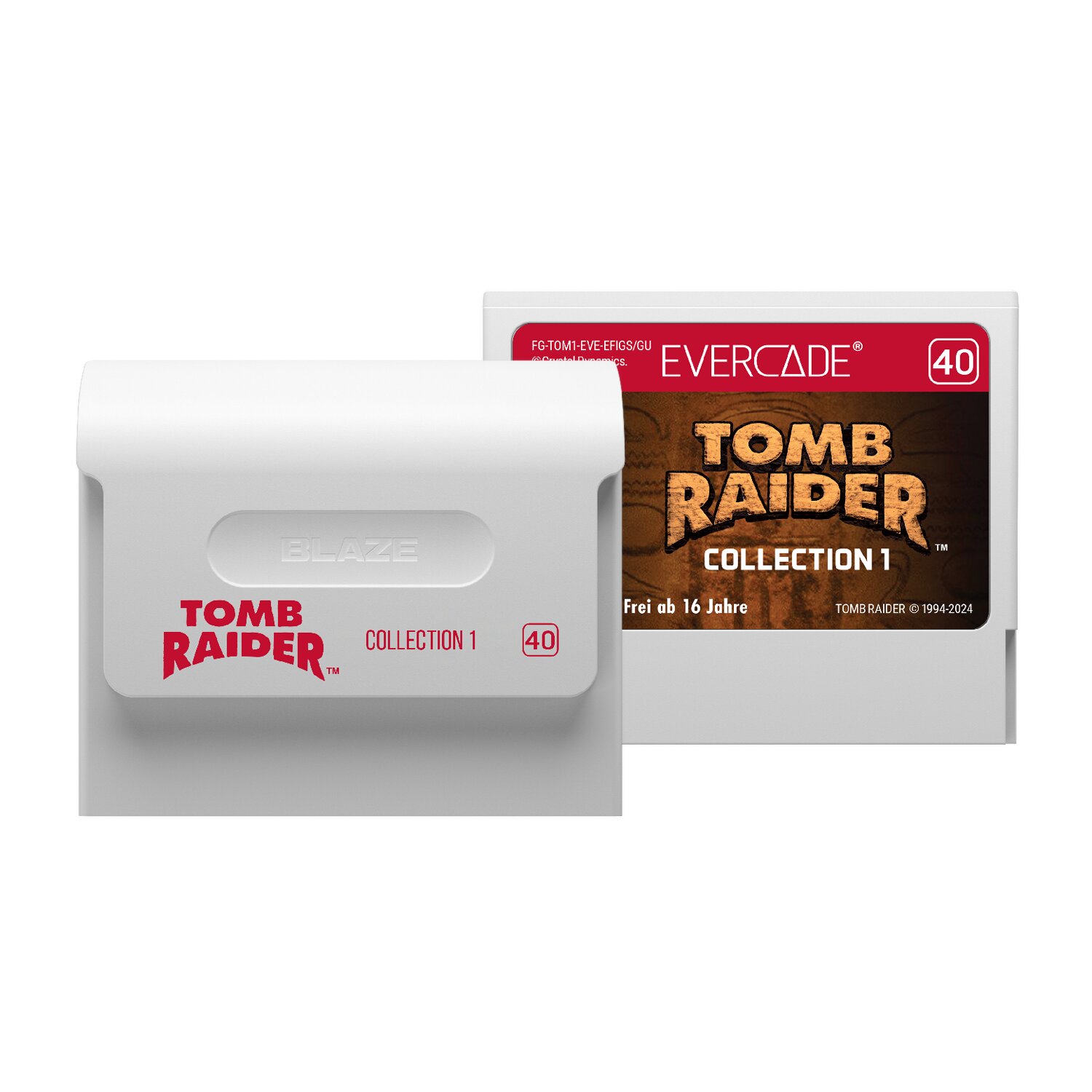 Cartucho Blaze Evercade Tomb Raider - Collection 1 2