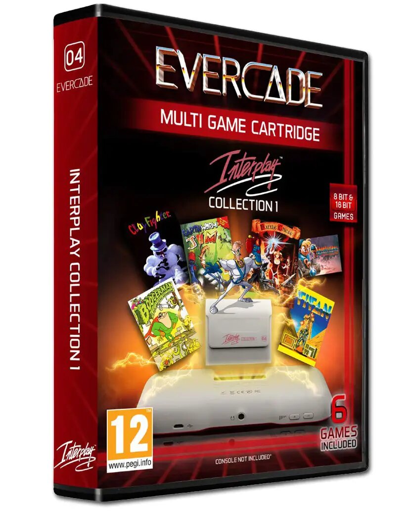 Cartucho Evercade Interplay - Collection 1 1
