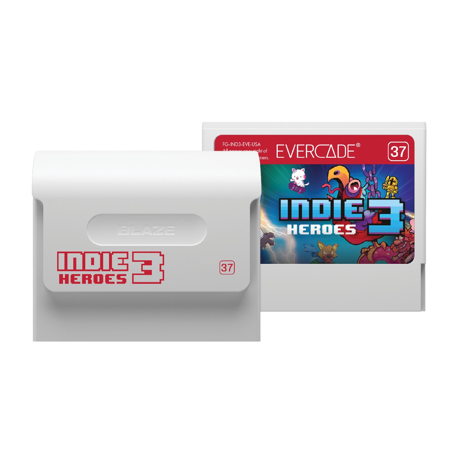 Cartucho Evercade Indie Heroes - Collection 3 2