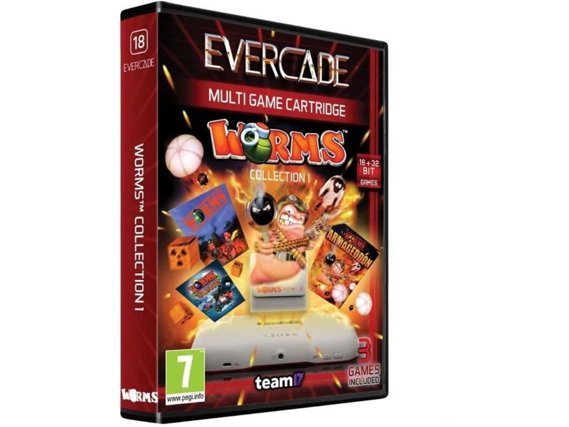 Cartucho Evercade Worms - Collection 1 1