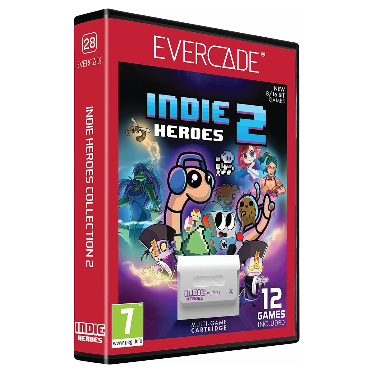 Imagem 0 de Cartucho Blaze Evercade Indie Heroes - Collection 2
