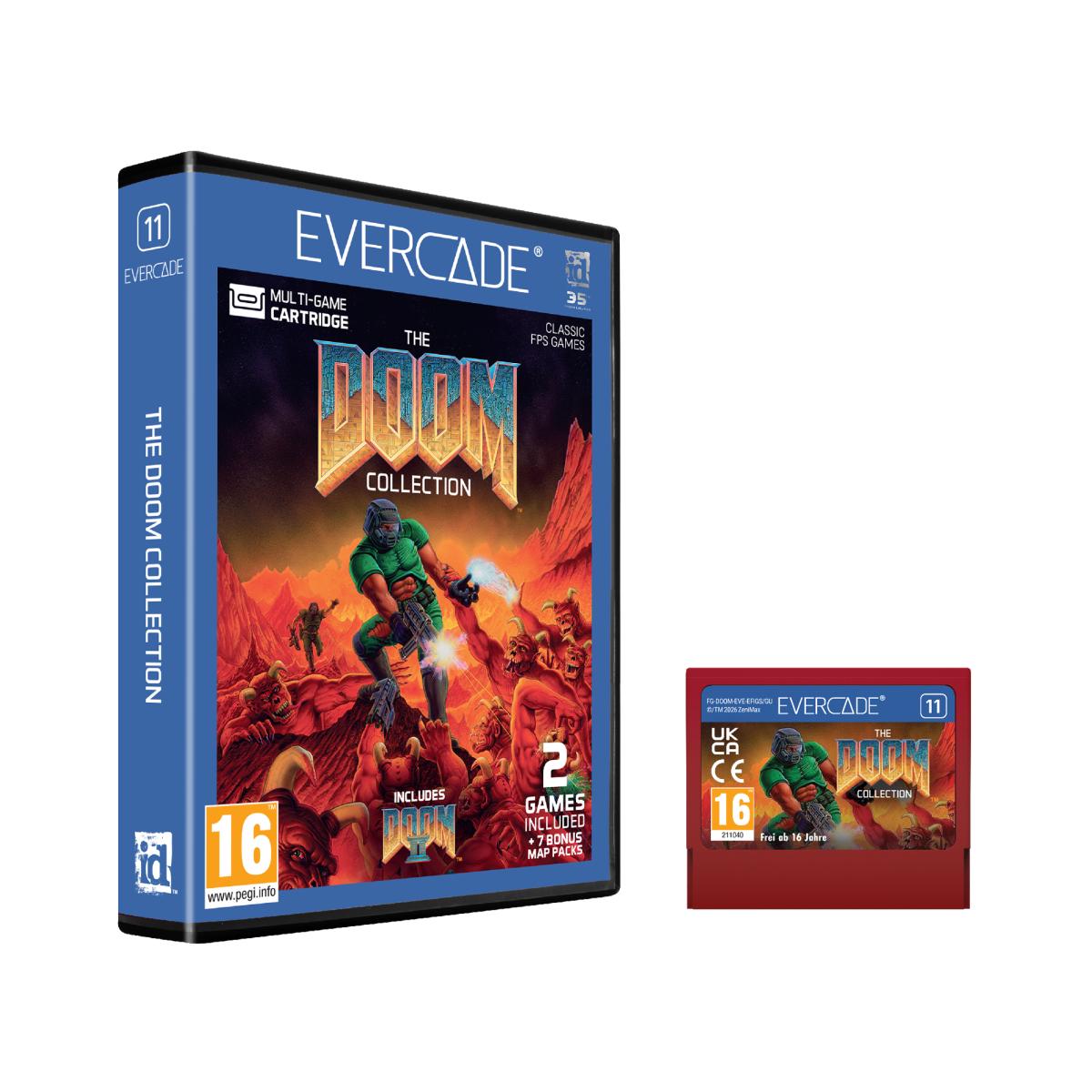 Cartucho Blaze Evercade DOOM Collection 2