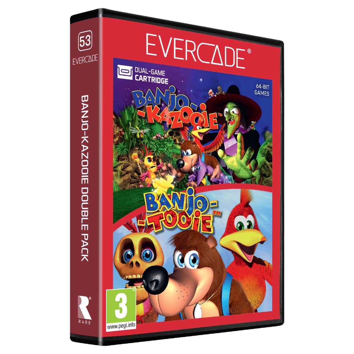 Imagem 0 de Cartucho Blaze Evercade Double Pack Banjo-Kazooie + Banjo-Tooie