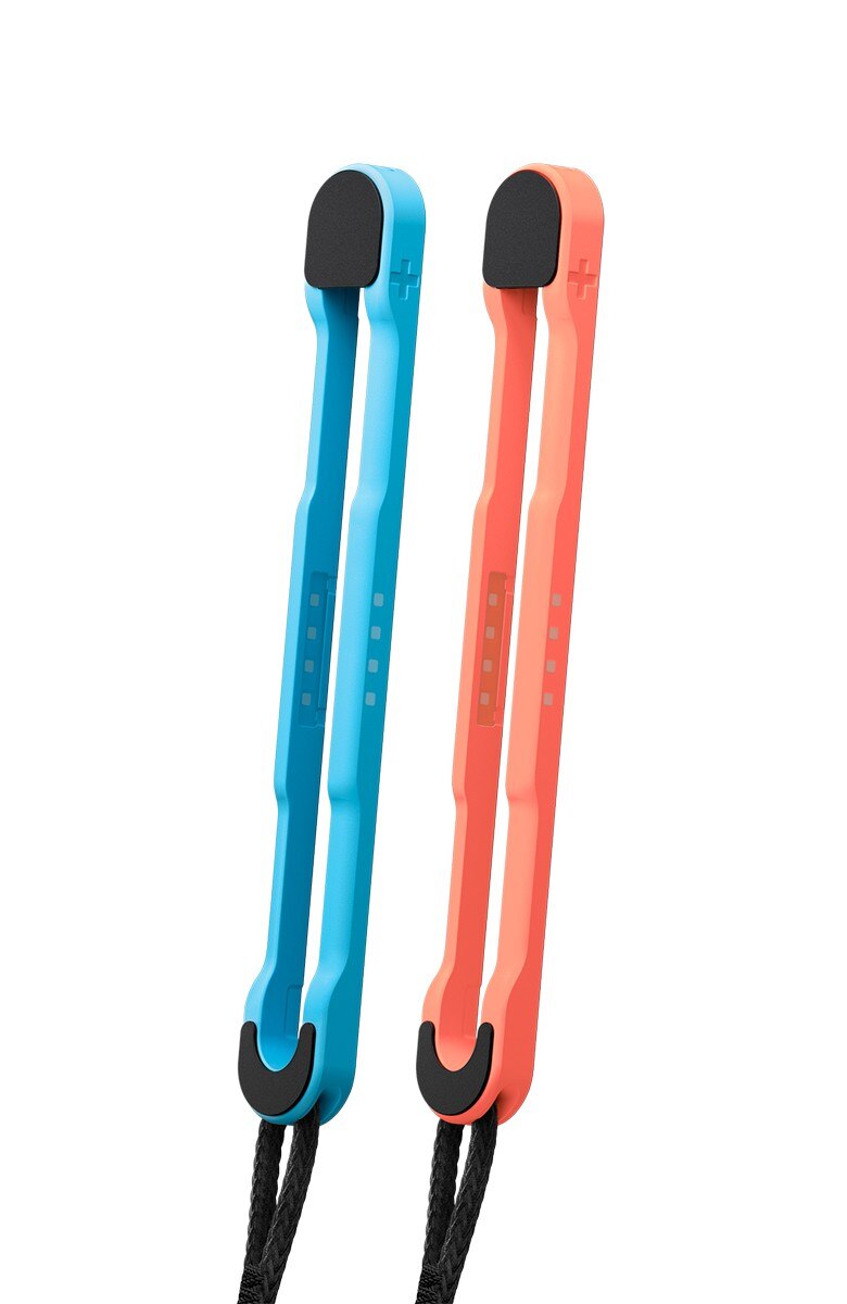 Joy-Con Strap (Par) - Azul Claro / Vermelho Claro 2