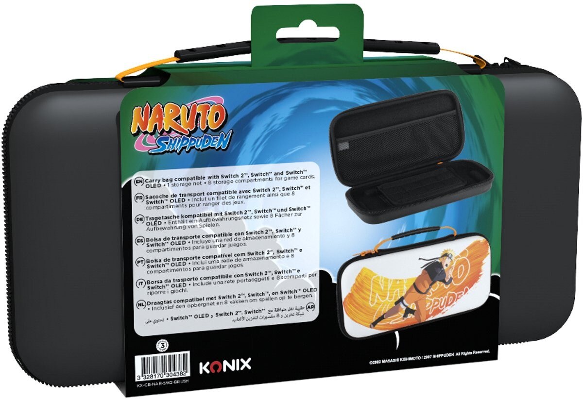 Carry Bag Konix para Nintendo Switch 2 - Naruto Brush 5