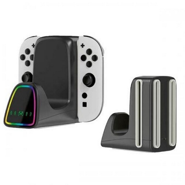 Imagem 0 de Carregador Joy-Con e Comando Pro com RGB BigBen para Nintendo Switch 2