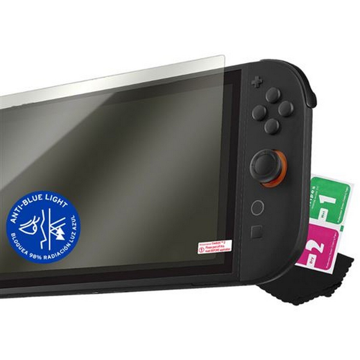 Vidro Temperado Anti-Bluelight BlackFire para Nintendo Switch 2 2