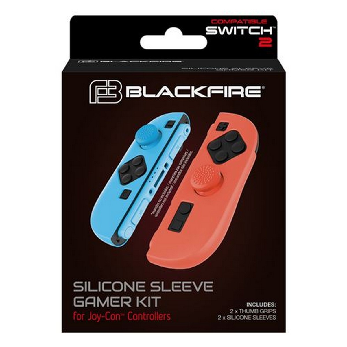 Imagem 0 de Capa de Silicone BlackFire para Joy-Con 2 da Nintendo Switch 2