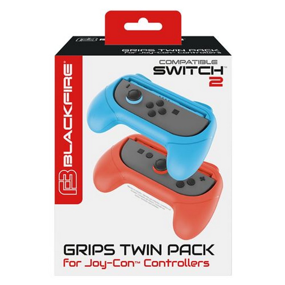 Pack de Grips BlackFire para Joy-Con 2 da Nintendo Switch 2 1