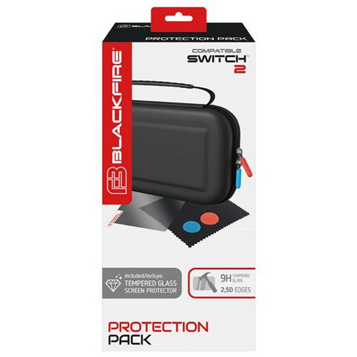 Imagem 0 de Protection Pack BlackFire 5 em 1 para Nintendo Switch 2