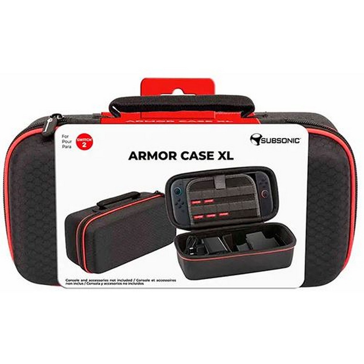 Bolsa Subsonic Armor Case XL para Nintendo Switch 2 8