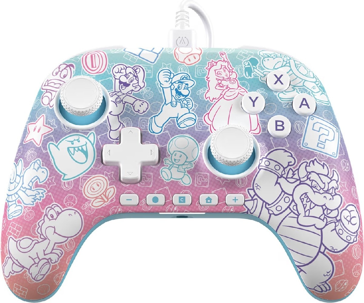 Comando Power A Mushroom Kingdom para Nintendo Switch 2 - Multicolor 2