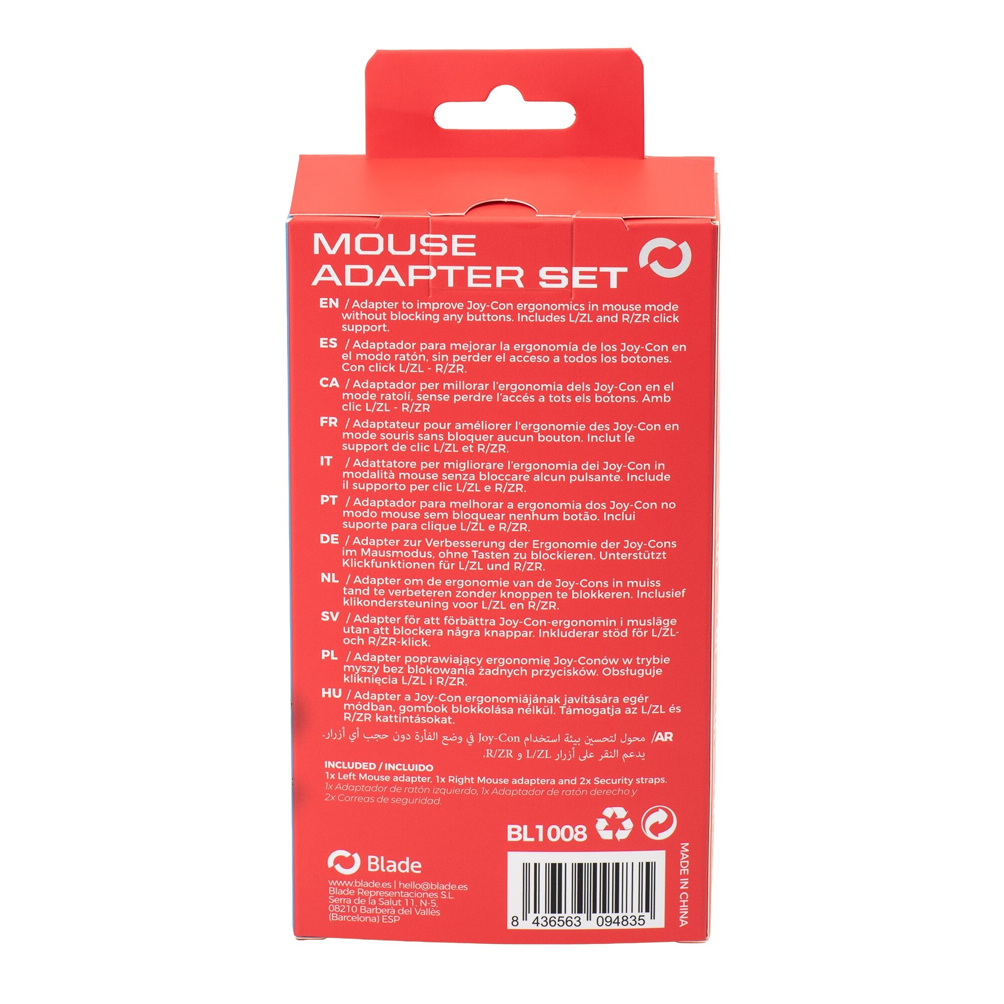 Mouse Adapter Set Blade - Nintendo Switch 2 2