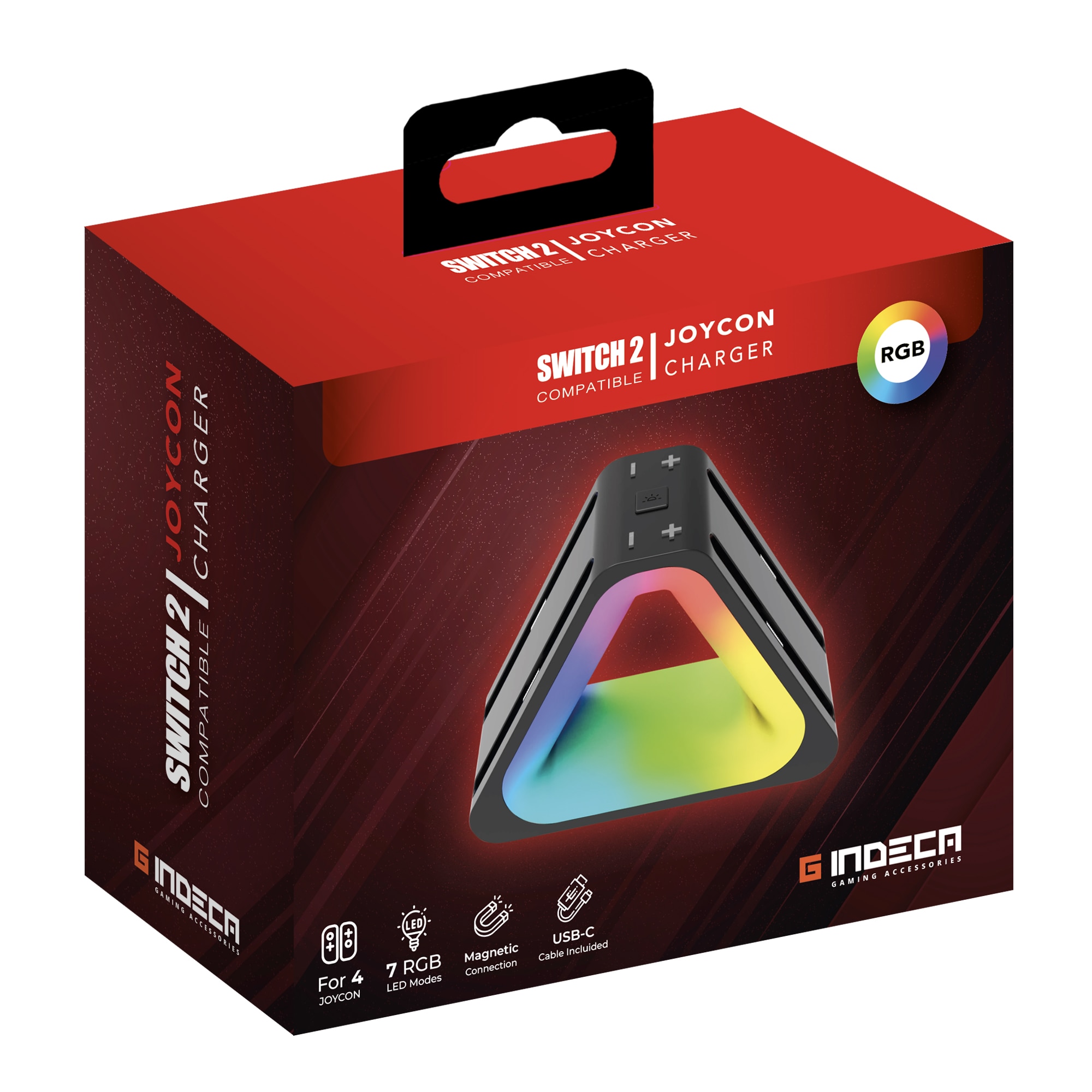 Imagem 0 de carregador Triangle 4 Joycon - Nintendo Switch 2