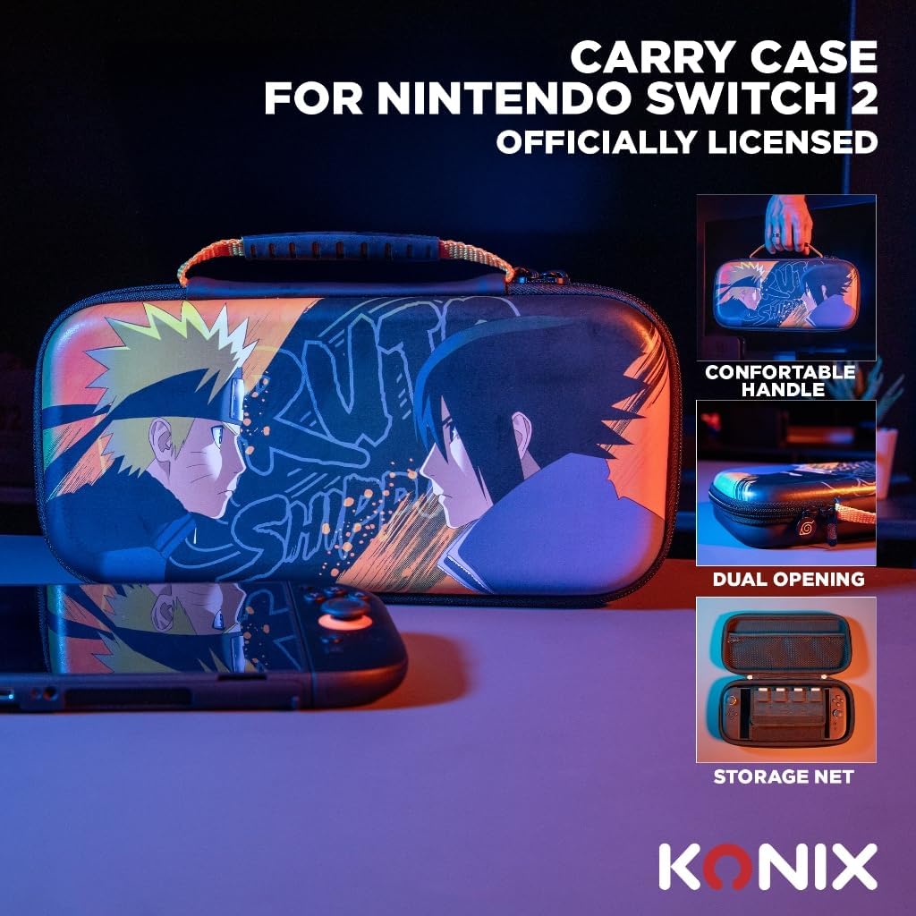 Bolsa de Transporte Naruto - Nintendo Switch 2 3