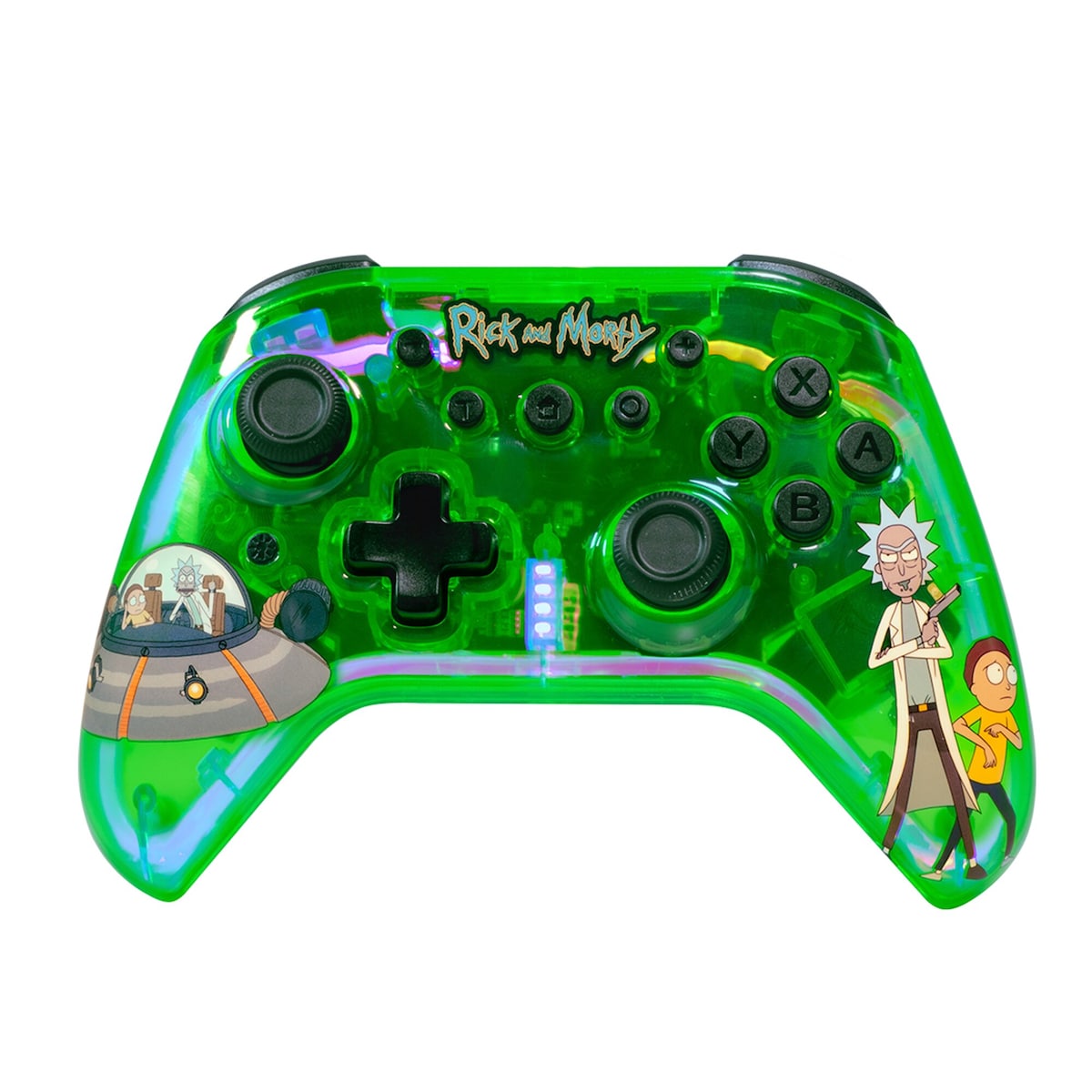 Gamepad Wireless Rick & Morty - Switch 2 + Switch + PC + MacOS + iOS + Android 1