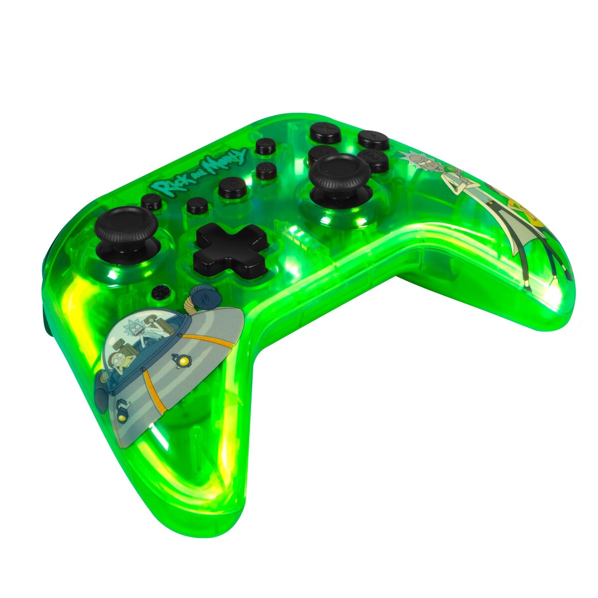 Gamepad Wireless Rick & Morty - Switch 2 + Switch + PC + MacOS + iOS + Android 2