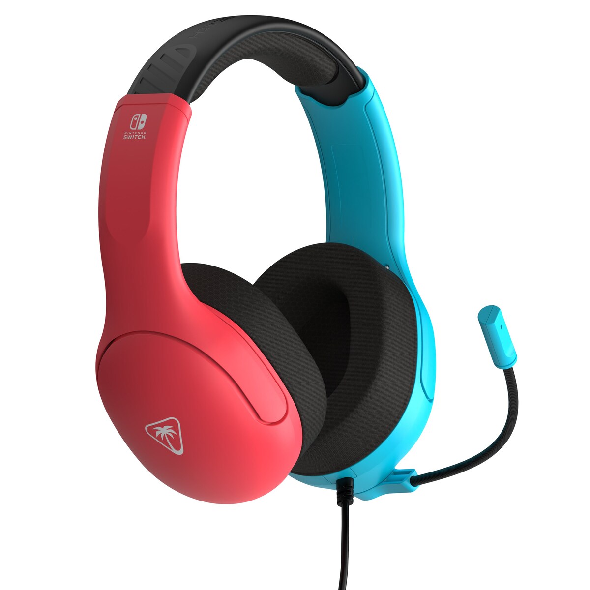 Airlite Fit Headset Â· Neon Blue & Red Headset - Nintendo switch 1 & 2 3