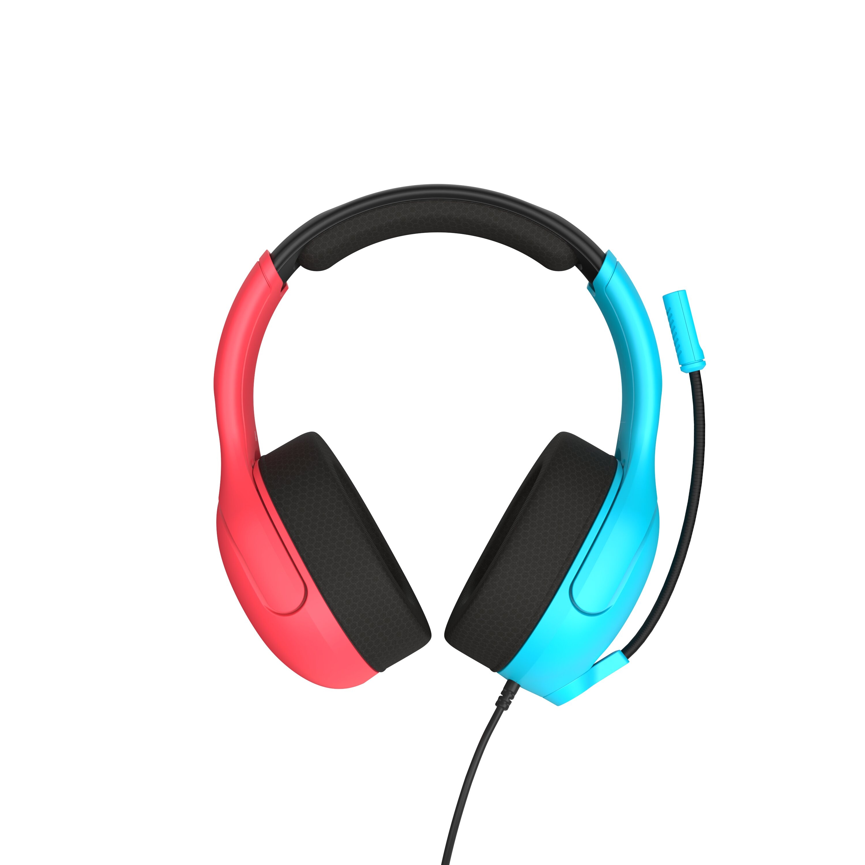 Airlite Fit Headset Â· Neon Blue & Red Headset - Nintendo switch 1 & 2 6