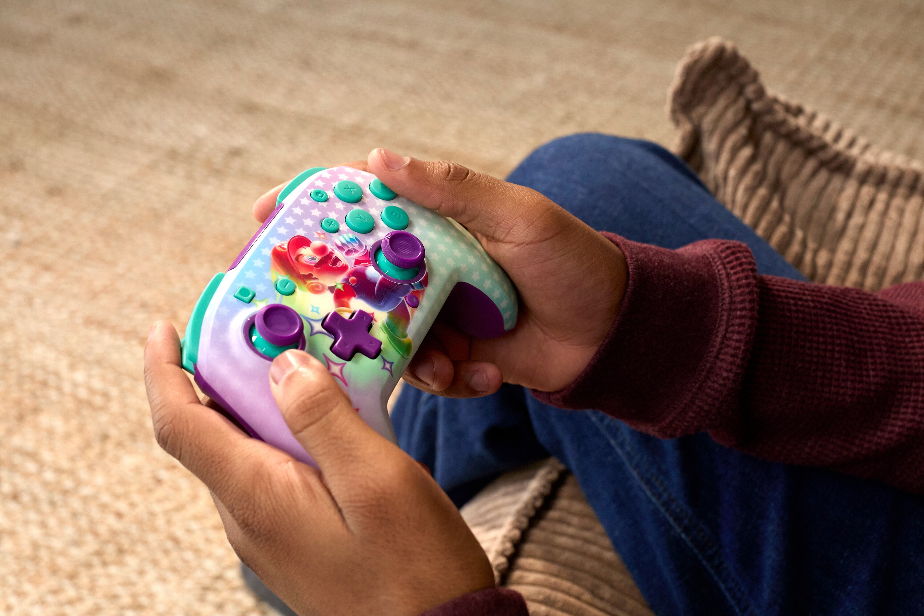 Comando Rematch Wireless Controller Â· Invincible Mario - Nintendo Switch 1 & 2 9