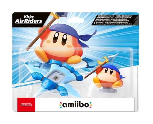 Figura Amiibo Kirby Air Riders - Waddle Dee & Winged Star 2
